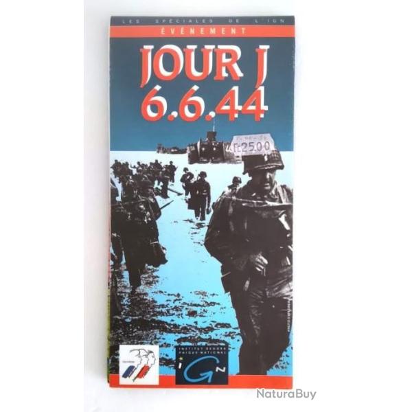 Carte IGN du Jour J 6.6.44