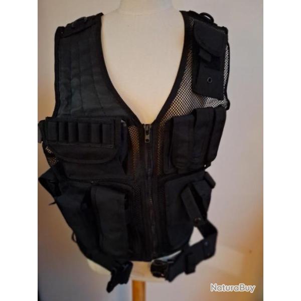 Vends gilet tactique  swiss arm taille M reglable