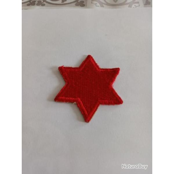 Patch arm�e us 6th INFANTRY DIVISION  ww2 original 3