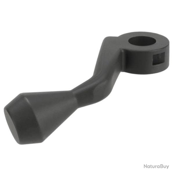 Levier armement Ares Striker (courbe) Gray Noir - Noir