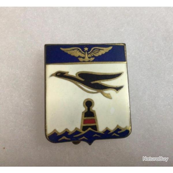 FRANCE INSIGNE A�RONAVALE - Flottille 10 F - 24 F. �mail, dos guilloch� Drago Paris
