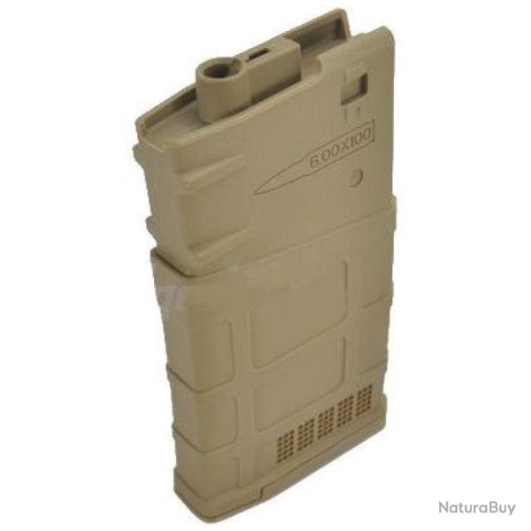 Bo�te de 5 chargeurs Ares AR 308 - Tan