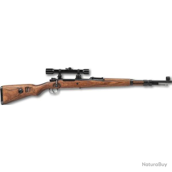 R�plique longue Ares K98 Metal et bois Cal.6 mm + lunette