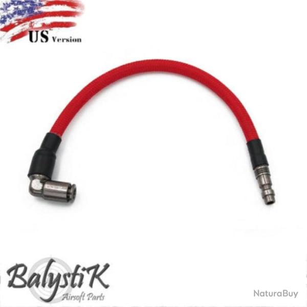 Ligne tr�ss�e Balystik pour r�plique HPA - Rouge / US