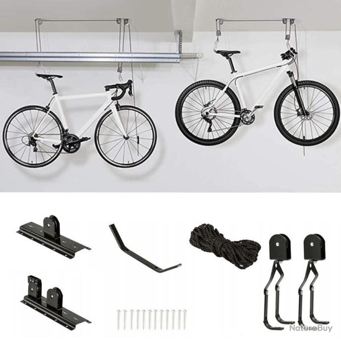 Prostor Support de plafond élévateur de vélo Racor PBH-1R