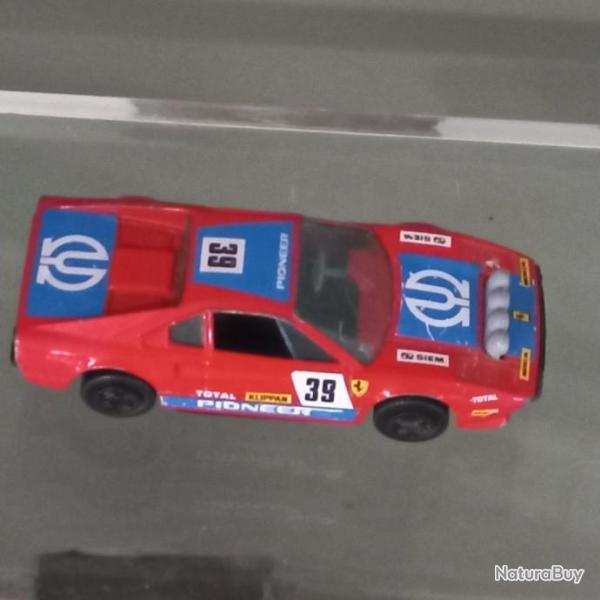 Ancienne Voiture Miniature Ferrari 308 GTB  Rally Burago Made in Italy  1/43
