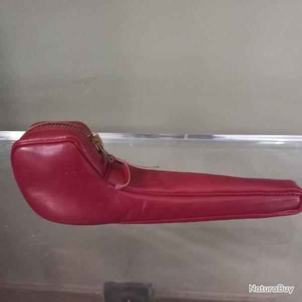 Ancien �tui � pipe vintage des ann�es 60 / 70