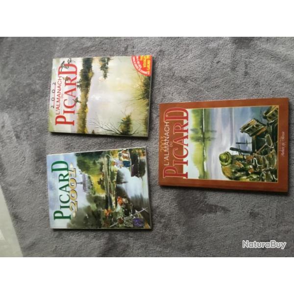 L'ALMANACH DU PICARD - Edition CPE - 2001, 2002 et 2003