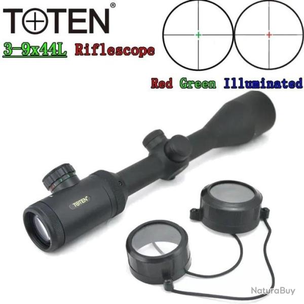 TOTEN Lunette De Vis�e 3-9X44 R�ticule Lumineux paiement en 3 ou 4 fois - LIVRAISON GRATUITE !!