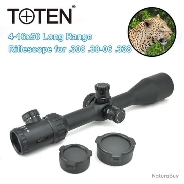 TOTEN Lunette De Vis�e 4-16X50 R�ticule Illumin� paiement en 3 ou 4 fois - LIVRAISON GRATUITE !!