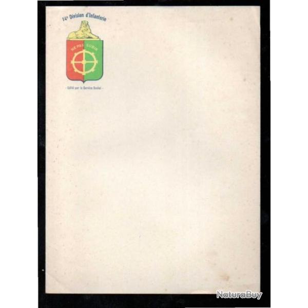 14e division d'infanterie  service social ne pas subir