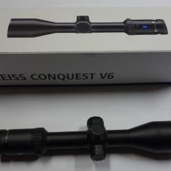 UNE LUNETTE ZEISS CONQUEST V6  2-12X50 RET 60 IL  A RAIL ZM SANS AVSL