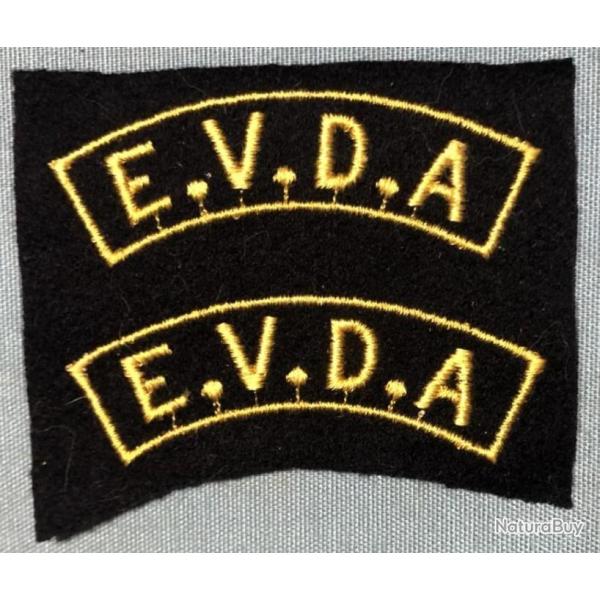 Paire Titres d'Epaules Arm�e fran�aise-Engag� Volontaire par Devancement d'appel