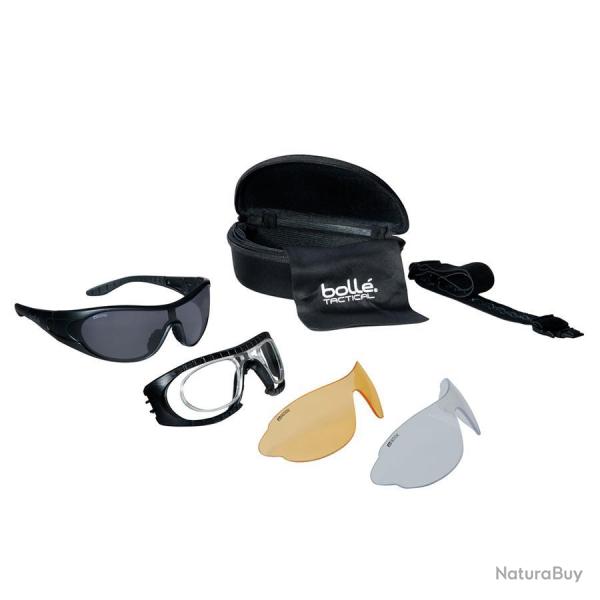 Kit lunettes protection balistiques Boll� Raider Platinum
