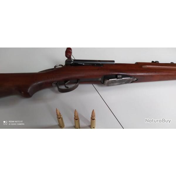 3 munitions neutralis�es cal. 7.5 x 55 Swiss