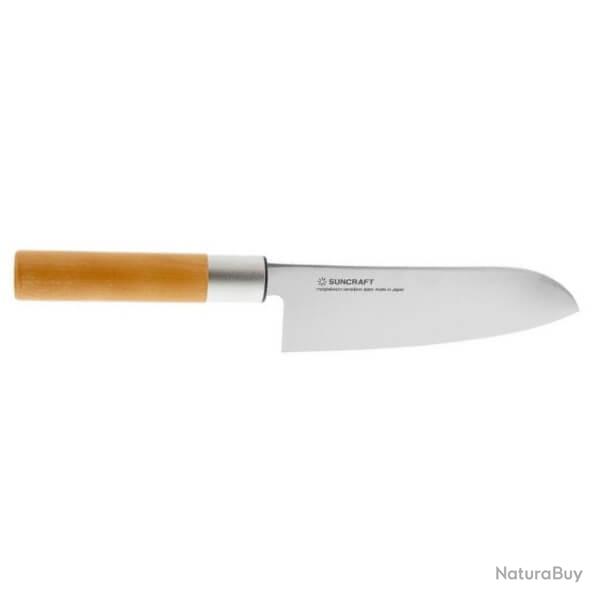 SUN.WA04 Couteau japonais Santoku Suncraft Senzo Wa