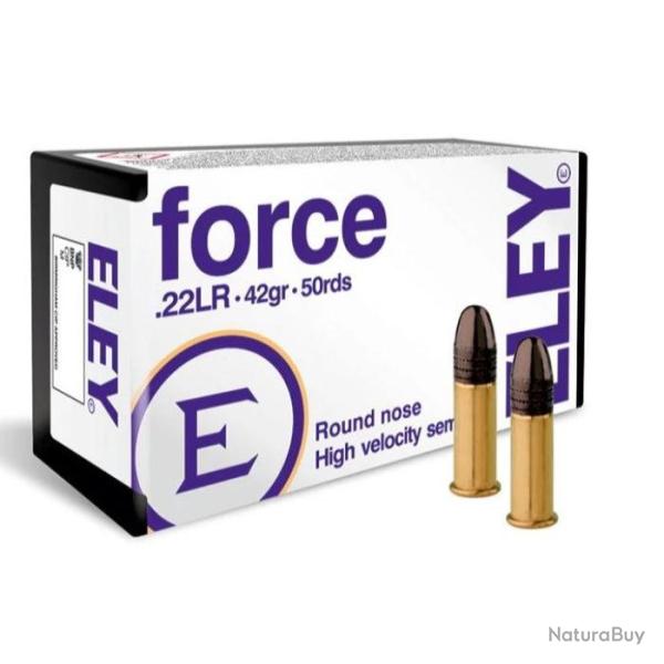 Balles Eley Force - Cal. 22LR - 42 / Par 10