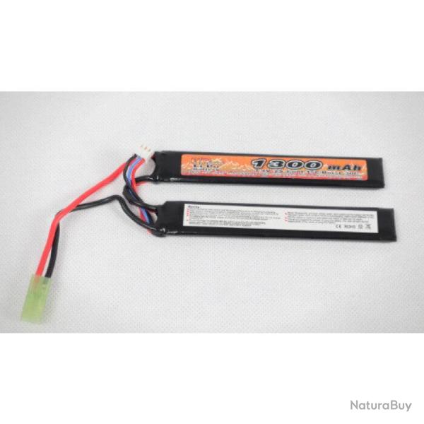 Batterie VB Power Li-Po 7.4V 1300 Mah 2 Stick