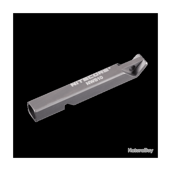 Nitecore NWS10 Sifflet Titanium