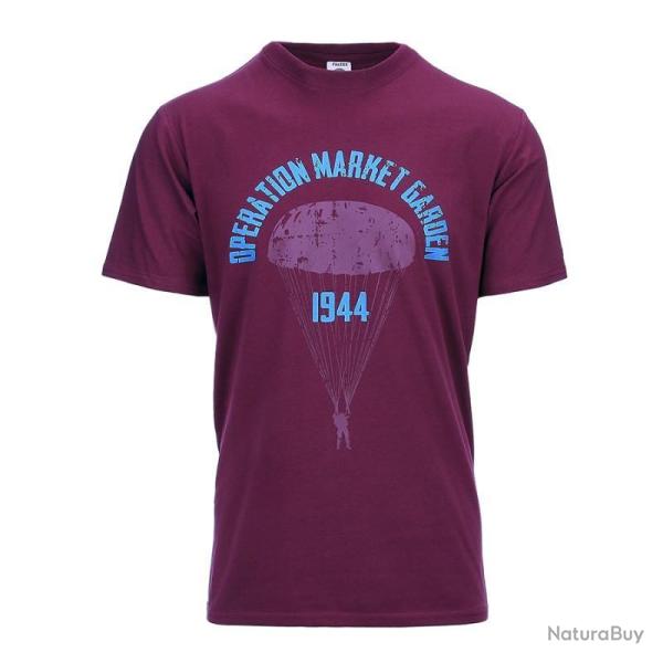 Tee shirt op�ration Market Garden Couleur Bordeaux