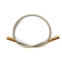Baguette de nettoyage souple gain&eacute;e - embout 8-32 - 22cm