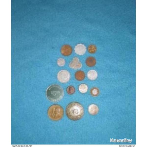16 x U.S. Jetons de commerces et mdailles divers ! Collection !!!
