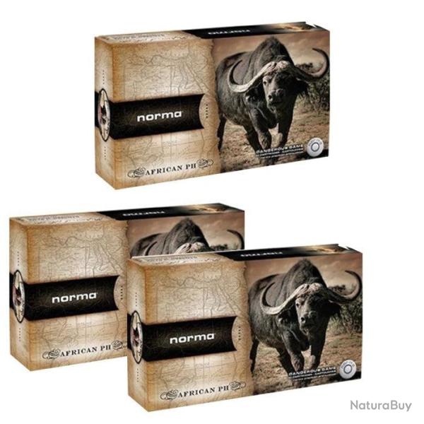 Balles Norma Woodleigh African PH RNSN Demi-blind�e - Cal. 416 Rigby - 416 Rigby / Par 3