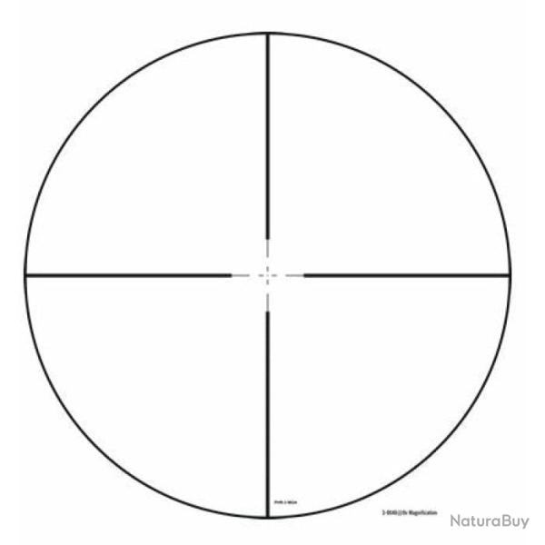 Lunette de tir Z�roTech Thrive HD 3-9x40 Z�roplex - PHR 3