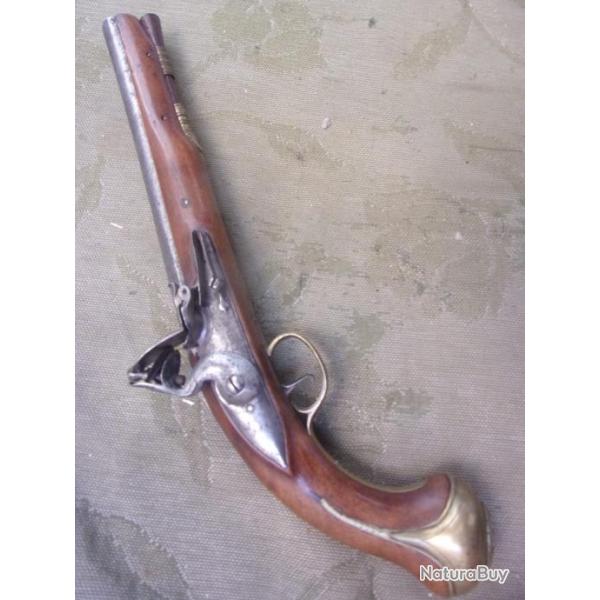 pistolet Twigg   � silex  calibre 15 mm