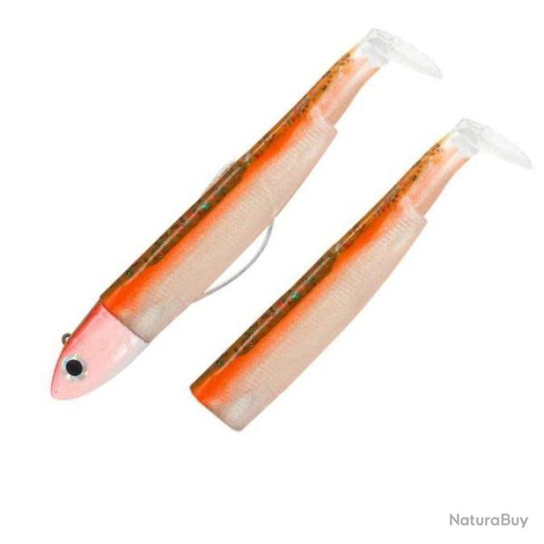 Combo Black Minnow 90 Off Shore - 9cm - 10g - Taille 2 Candy Green + Rech. Candy Green