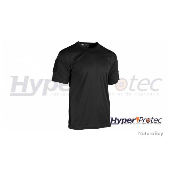 T-shirt Mil-Tec Style US Couleur Noire - XXL
