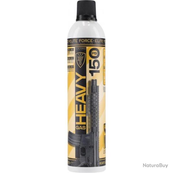 BOMBE GAZ 560 ML ELITE FORCE HEAVY GAS 150 PSI