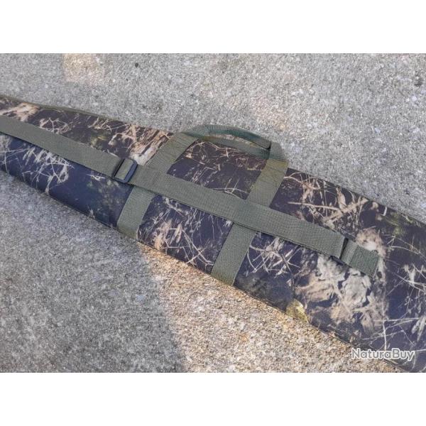 Fourreau carabine camo Luxe 120 cm.