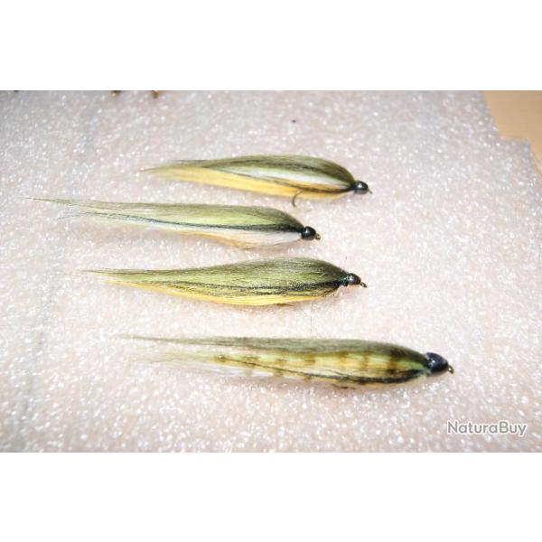 4 Streamers casqu�s Hame�on taille 8