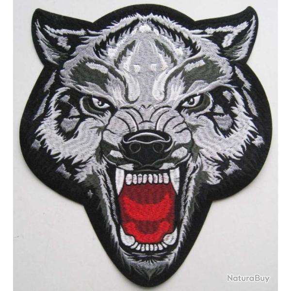 PATCH-ECUSSON/DOSSARD GRAND MODELE - LOUP - Ref.D47