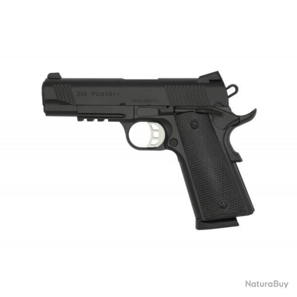 TISAS - Pistolet ZIG PCS 1911 noir 4.25" - Cal. 9x19 mm�