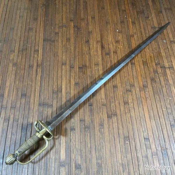 BELLE ET FORTE �P�E DE COMBAT � PAS D'�NE XVlll �me