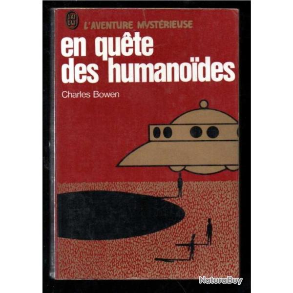en quete des humanoides j'ai lu rouge  l'aventure myst�rieuse  a 315 charles bowen
