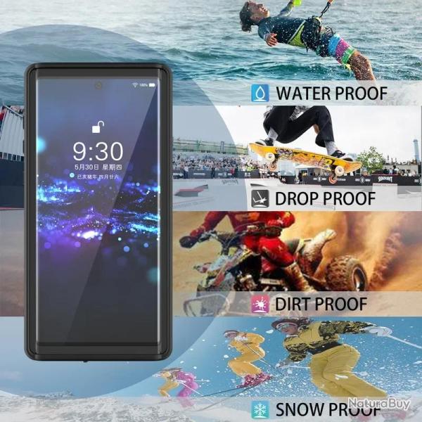 Coque Etanche IP68 Anti Choc Redpepper pour Samsung Galaxy -Galaxy S23 Plus +