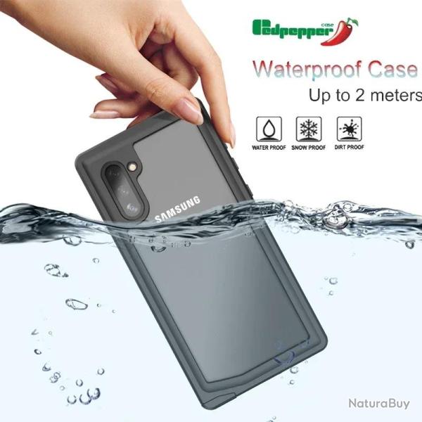 Coque Etanche IP68 Anti Choc Redpepper pour Samsung Galaxy, Smartphone: Galaxy S23 Ultra