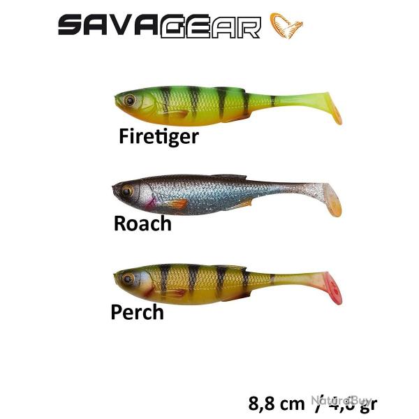 Leurre Souple Savage Gear Craft Shad 8,8 cm / 4,6 gr Roach