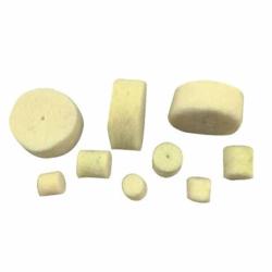 Tampons en feutre pour le nettoyage d'armes de calibre .357/.38/.9mm
