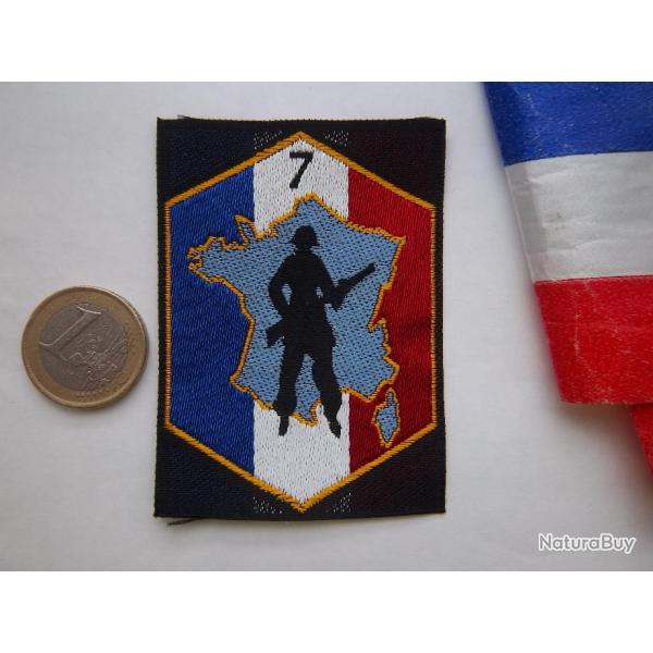 �cusson tissu d�fense op�rationnelle du territoire 7eme R�gion Militaire