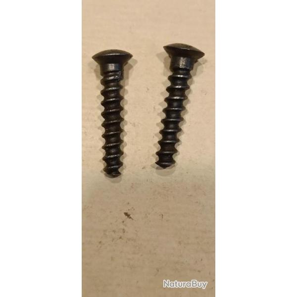 2 vis de plaque de couche fusil gras - Chassepot (1182)