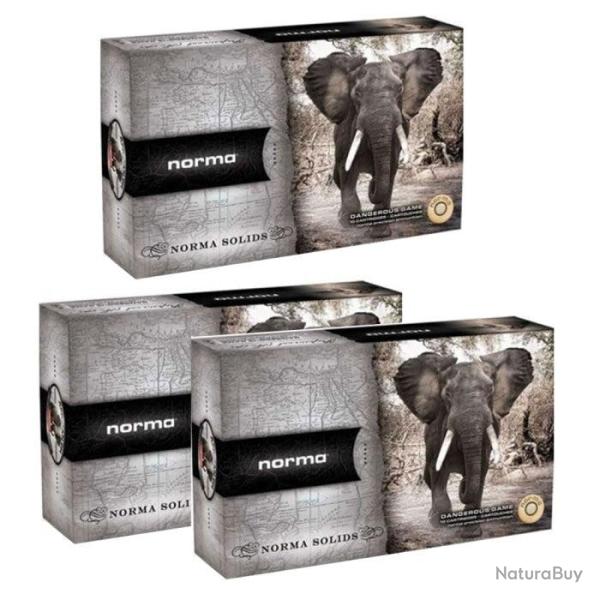 Balles Norma Solid - Cal. 375 HH - 375 HH / Par 3