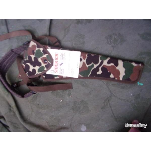 holster bandouli�re de chasse camoufl� canon 9 et demi � 10 et demi
