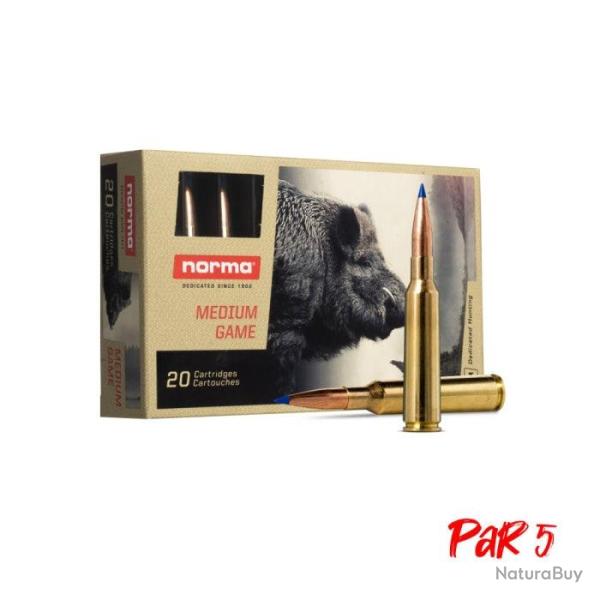 Balles Norma Bondstrike Extreme - Cal. 6.5x55 SE - 143 gr / 9.27 g / Par 5