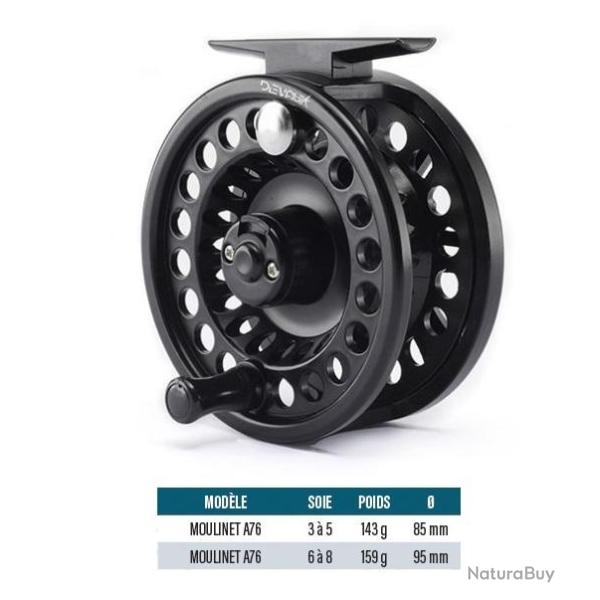 MOULINET DEVAUX A76 SOIE 6 A 8