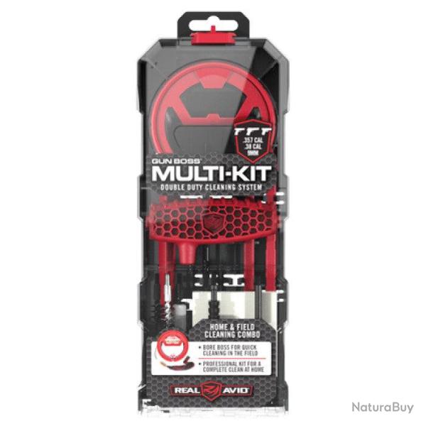 Multi kit de nettoyage Real Avid Gun Boss .22 - .357/.38/9mm