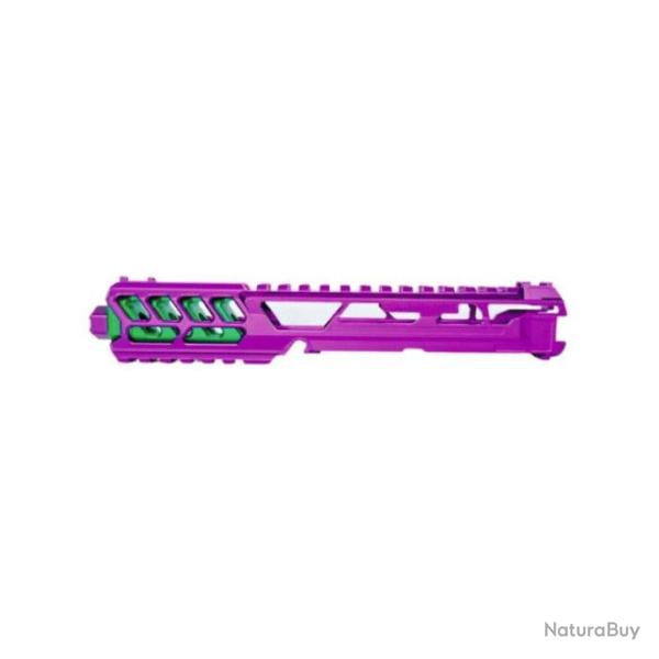 Culasse CTM AAP01 Fuku-2 CNC Skeleton Army green - Violet / Vert